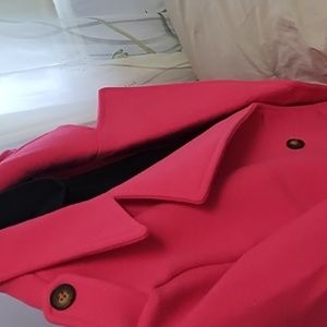 Pink Double Breasted Jacket